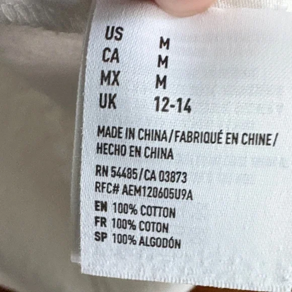 American Eagle Women’s Short-Sleeve Button-Up Shirt - Picture 8 of 11